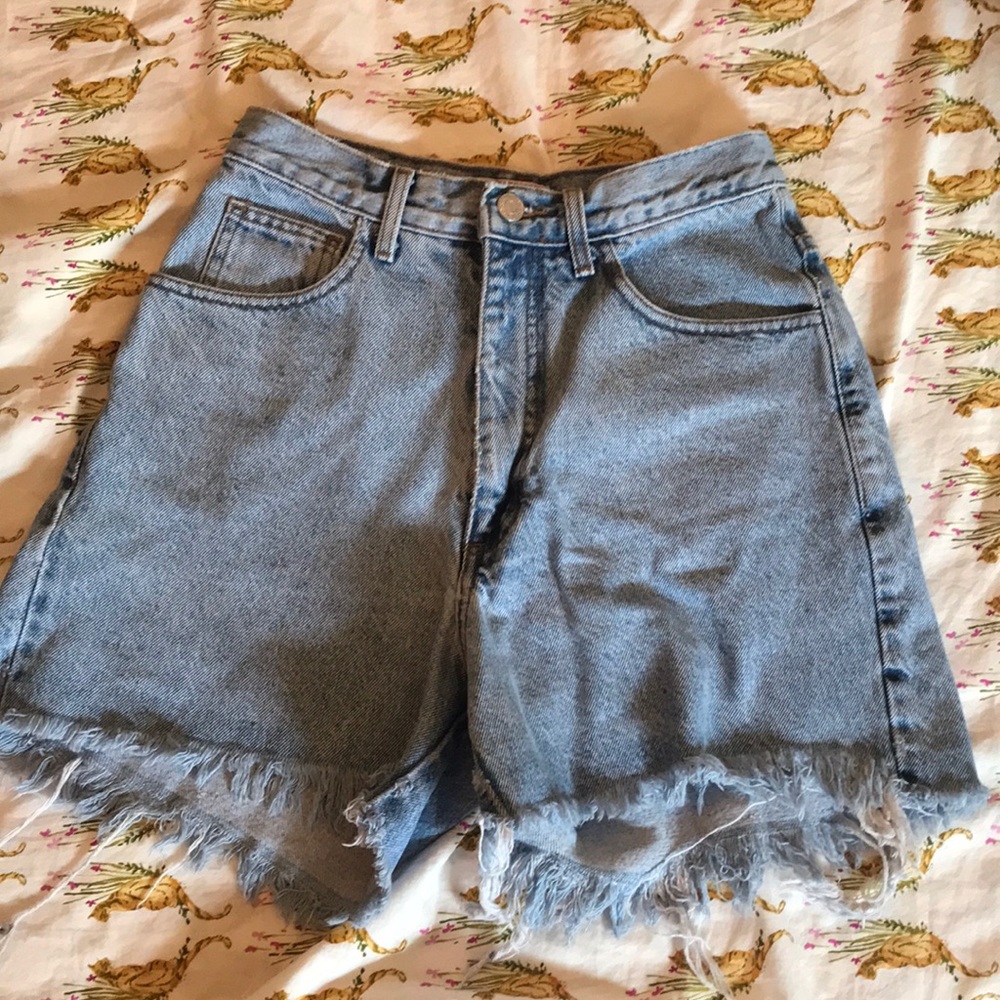 Guess Vintage High Rise Cutoff Jean Shorts